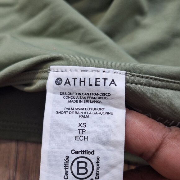 Athleta green bikini bottom size XS - Picture 5 of 5